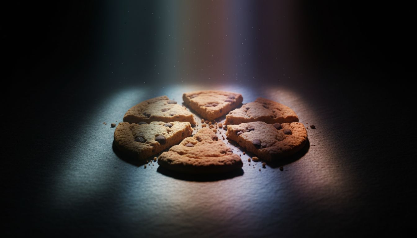 Infographic showing three forces driving cookieless tracking: privacy regulations, browser cookie restrictions, and user consent opt-outs leading to incomplete analytics data